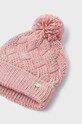 Mayoral czapka z domieszką wełny dziecięca 10602.6D.Czapka beżowy AW23