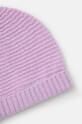 United Colors of Benetton șapcă de lână pentru copii 1244GA004.G.P.SEASONAL violet AW24