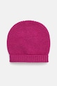 Dětská vlněná čepice United Colors of Benetton vlna růžová 1244GA004.G.P.SEASONAL