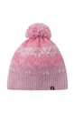 Παιδικό μάλλινο καπέλο Reima Pohjoinen ροζ