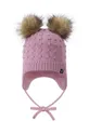 Παιδικό μάλλινο καπέλο Reima Myyry ροζ