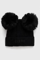 Guess cappello per bambini a maglia fine nero J3BZ04.Z2QP0.9BYX