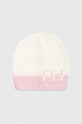 Παιδικό μάλλινο Σκουφάκι Pinko Up μαλλί ροζ F3PIBGHT101