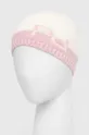 Παιδικό μάλλινο καπέλο Pinko Up ροζ