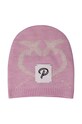 Pinko Up czapka z domieszką wełny dziecięca z domieszką wełny różowy F3PIJGHT204