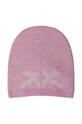 Pinko Up czapka z domieszką wełny dziecięca F3PIJGHT204 różowy AW23