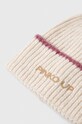 Dziewczynka Pinko Up czapka z domieszką wełny dziecięca F3PIJGHT281 beżowy