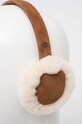UGG nauszniki zamszowe dziecięce 17409 brązowy AW23