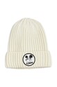 Mini Rodini czapka wełniana dziecięca wełna biały 2376511710