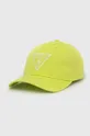 πράσινο Παιδικό βαμβακερό καπέλο μπέιζμπολ Guess Παιδικά