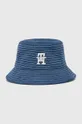 μπλε Παιδικό καπέλο Tommy Hilfiger Παιδικά