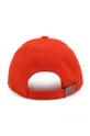 BOSS czapka z daszkiem bawełniana dziecięca czerwony