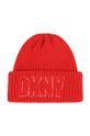 Dkny caciula copii D51000 rosu AW23