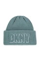 Dkny czapka dziecięca pozostałe turkusowy D51000