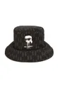čierna Detský klobúk Karl Lagerfeld Detský