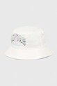 Detský bavlnený klobúk adidas Originals bavlna biela II3360