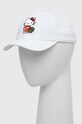adidas Originals cappello con visiera in cotone bambini x Hello Kitty cotone bianco II3356