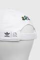 BIMBA adidas Originals cappello con visiera in cotone bambini x Hello Kitty II3356 bianco