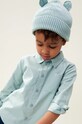 Liewood czapka bawełniana dziecięca bawełna turkusowy LW15032