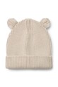 Liewood czapka bawełniana dziecięca beżowy LW15032