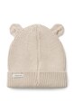 Liewood czapka bawełniana dziecięca LW15032 beżowy AW24