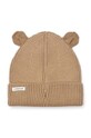 Dětská bavlněná čepice Liewood LW15032 béžová AW24