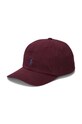 Polo Ralph Lauren czapka z daszkiem bawełniana dziecięca aplikacja bordowy 323785653048