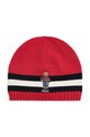 Polo Ralph Lauren czapka bawełniana dziecięca wzorzyste czerwony 323920677002