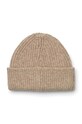 Chlapec Detská vlnená čiapka Liewood LW17839 béžová