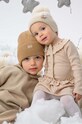 Детская шапка Jamiks PAULIN коричневый PAULIN.Nakr.JZG093.K