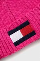Chłopiec Tommy Hilfiger czapka dziecięca AU0AU01780.9BYX różowy