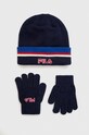Дитяча шапка і рукавички Fila BEREA Set beanies & Gloves інші темно-синій FCK0017