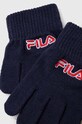 Хлопчик Дитяча шапка і рукавички Fila BEREA Set beanies & Gloves FCK0017 темно-синій