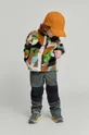 pomarańczowy Reima czapka z daszkiem dziecięca Piilee Dziecięcy