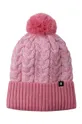 Παιδικό μάλλινο καπέλο Reima Routii ροζ