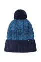 Παιδικό μάλλινο καπέλο Reima Routii σκούρο μπλε