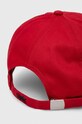 Chłopiec United Colors of Benetton czapka z daszkiem bawełniana dziecięca 6G0QCA01N.G.SEASONAL czerwony