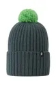 Дитяча вовняна шапка Reima Topsu зелений