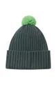 зелений Дитяча вовняна шапка Reima Topsu