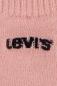 Detská čiapka a rukavice Levi's ružová 9A8550