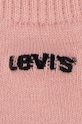 Levi's czapka i rękawiczki dziecięce różowy 9A8550