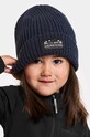 Дитяча шапка Didriksons BUS KDS BEANIE аплікація темно-синій 504910