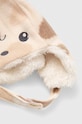 United Colors of Benetton czapka dziecięca 6U87AA00J.W.SEASONAL beżowy AW23