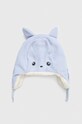 United Colors of Benetton czapka dziecięca pozostałe niebieski 6U87AA00L.W.SEASONAL