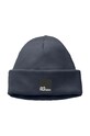 Дитяча шапка Jack Wolfskin SPIRIT FLEECE BEANIE аплікація темно-синій 1911011