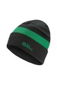 Jack Wolfskin czapka dziecięca STRIP NIT zielony 1910402