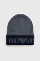 Emporio Armani czapka i rękawiczki dziecięce 407527.3F489 szary AW23