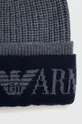 sivá Detská čiapka a rukavice Emporio Armani