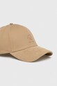 Βαμβακερό καπέλο του μπέιζμπολ Tommy Hilfiger AM0AM11256 μπεζ AW23