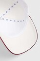 Tommy Hilfiger czapka z daszkiem bawełniana biały AM0AM11514